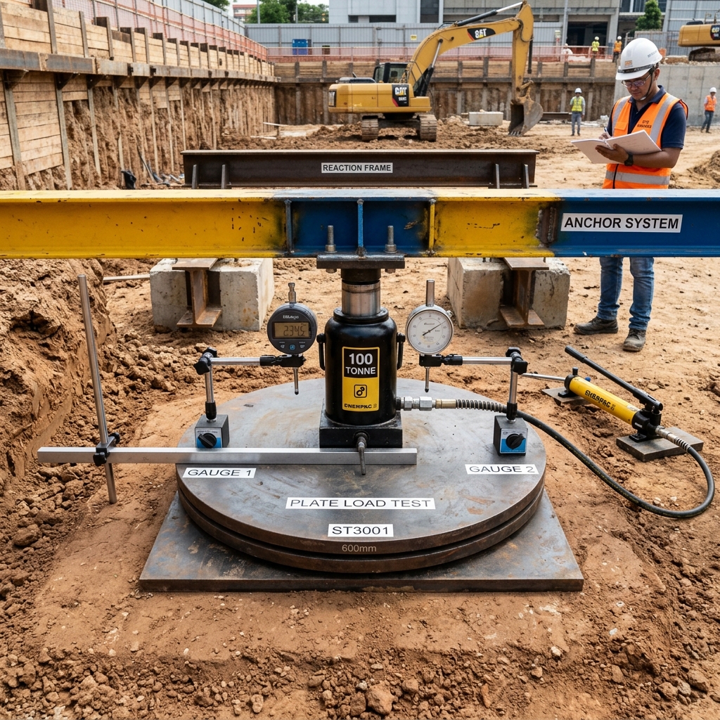 Plate Load Test procedure